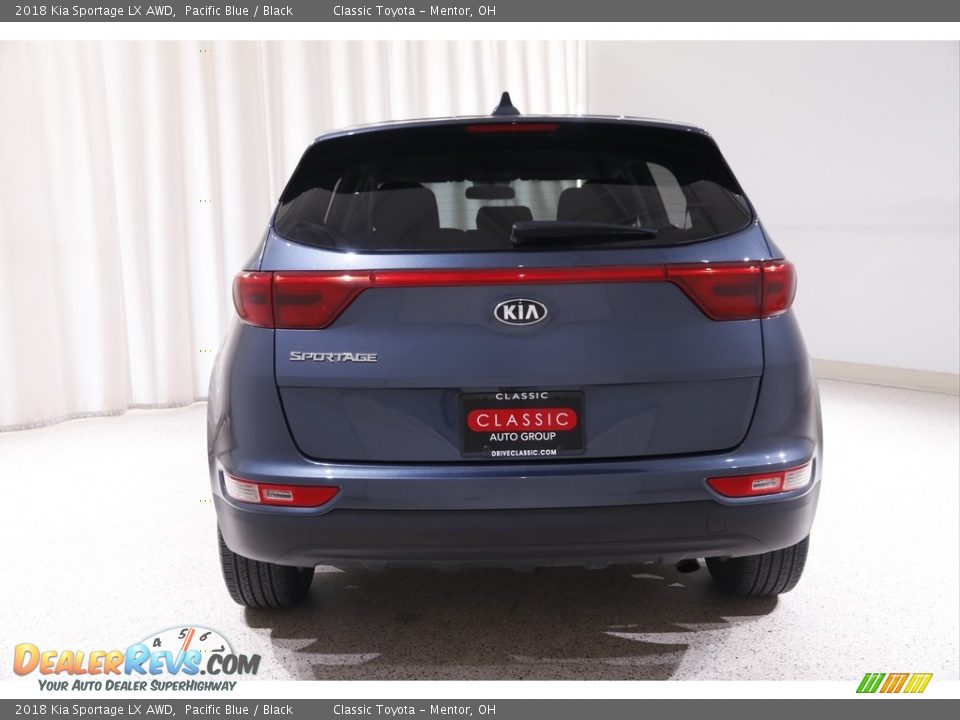 2018 Kia Sportage LX AWD Pacific Blue / Black Photo #16