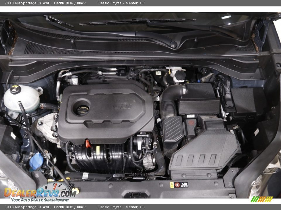 2018 Kia Sportage LX AWD Pacific Blue / Black Photo #17