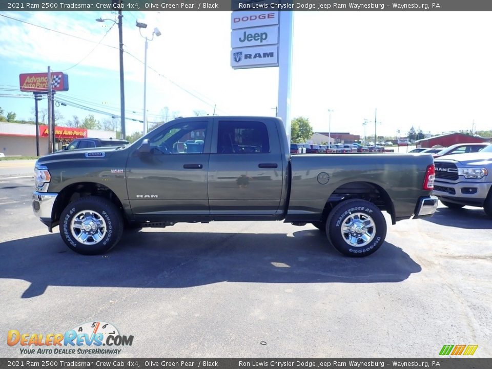 2021 Ram 2500 Tradesman Crew Cab 4x4 Olive Green Pearl / Black Photo #2