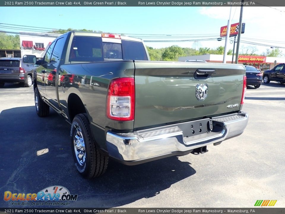 2021 Ram 2500 Tradesman Crew Cab 4x4 Olive Green Pearl / Black Photo #3