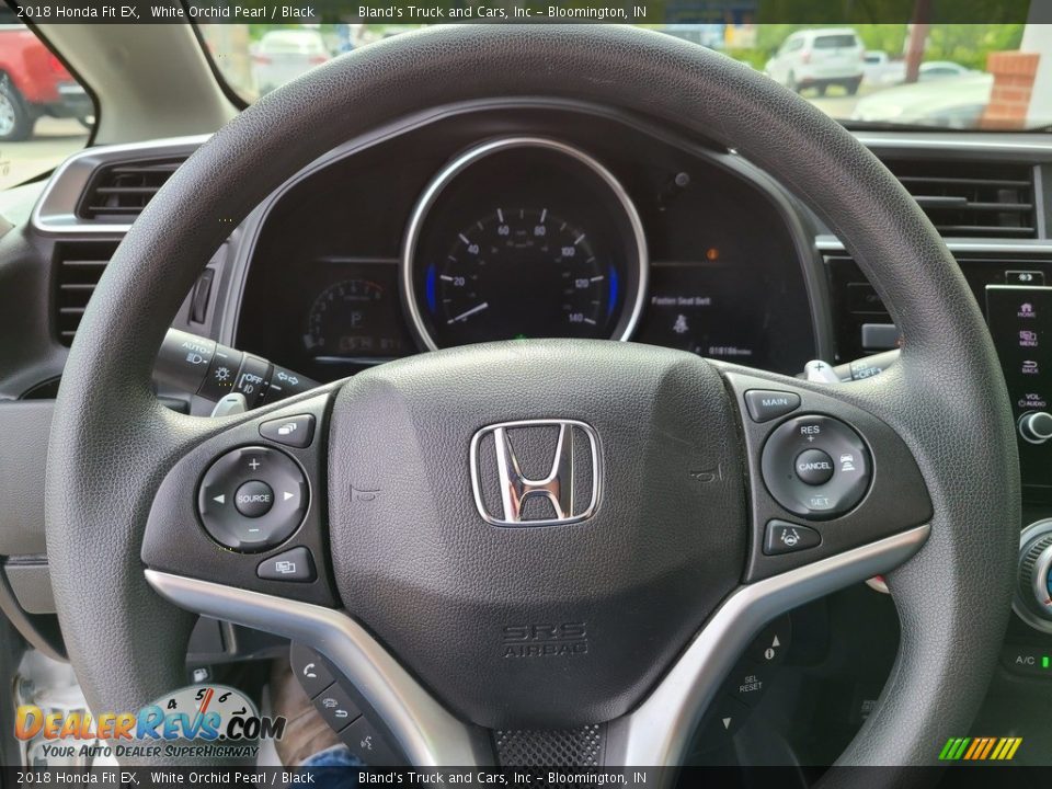 2018 Honda Fit EX White Orchid Pearl / Black Photo #10