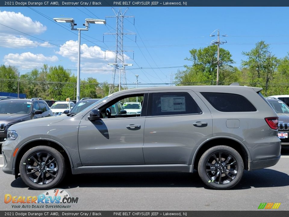 Destroyer Gray 2021 Dodge Durango GT AWD Photo #4