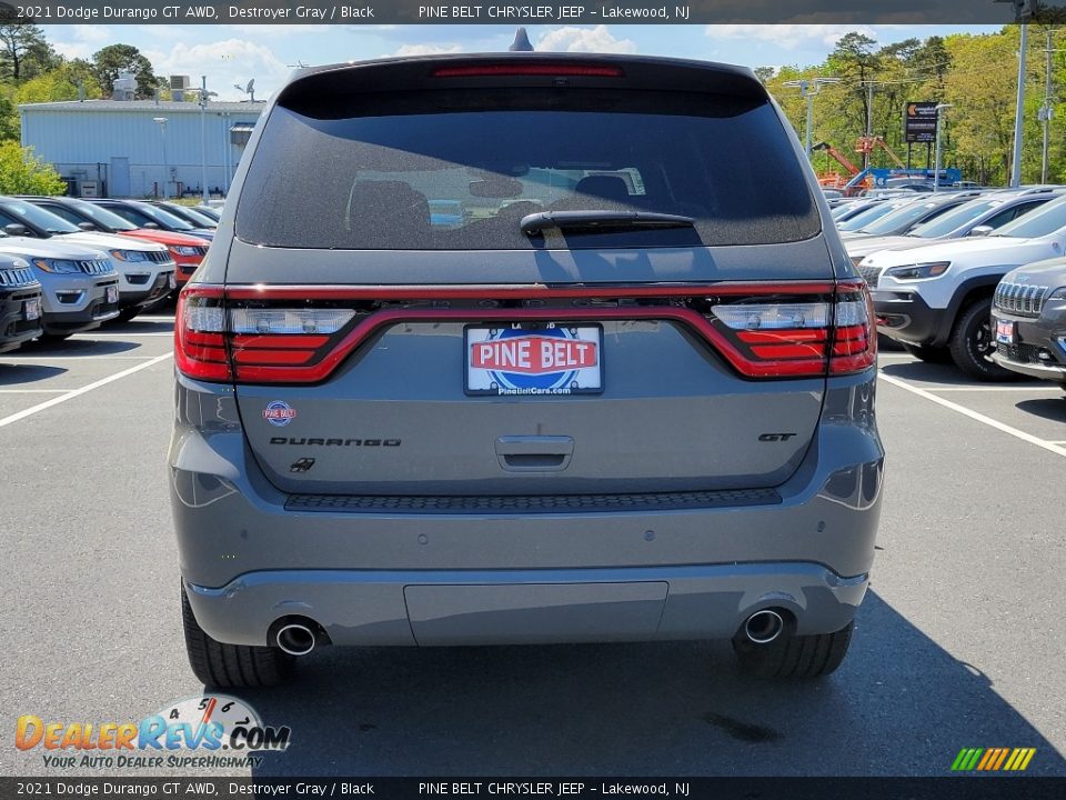 2021 Dodge Durango GT AWD Destroyer Gray / Black Photo #7