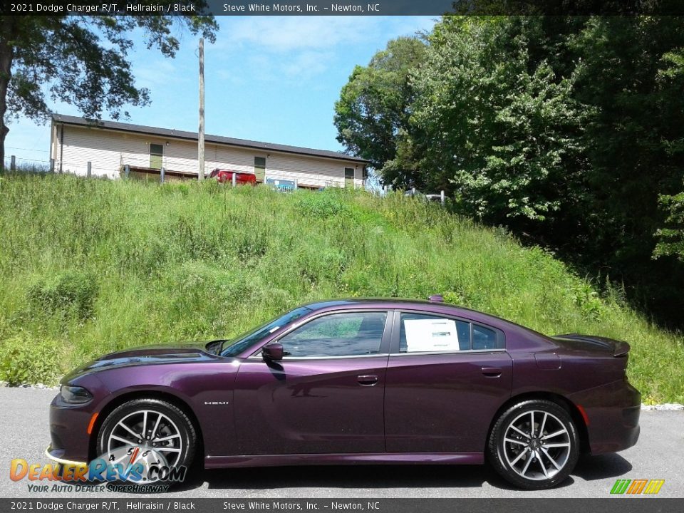 2021 Dodge Charger R/T Hellraisin / Black Photo #1