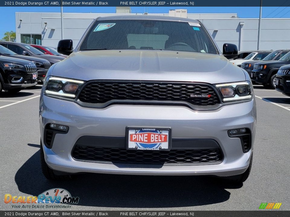 2021 Dodge Durango GT AWD Billet Silver Metallic / Black Photo #3