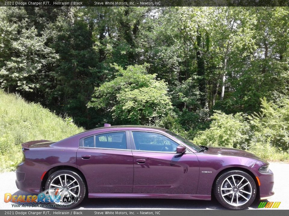 2021 Dodge Charger R/T Hellraisin / Black Photo #5