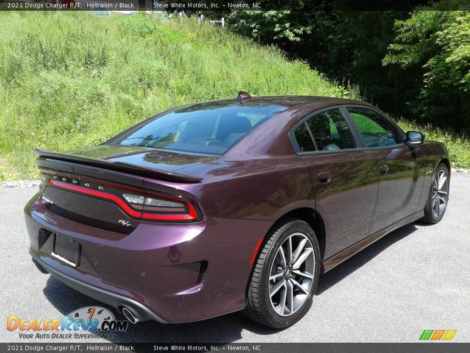 2021 Dodge Charger R/T Hellraisin / Black Photo #6