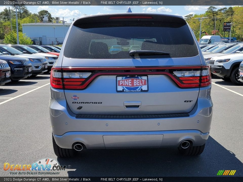 2021 Dodge Durango GT AWD Billet Silver Metallic / Black Photo #7