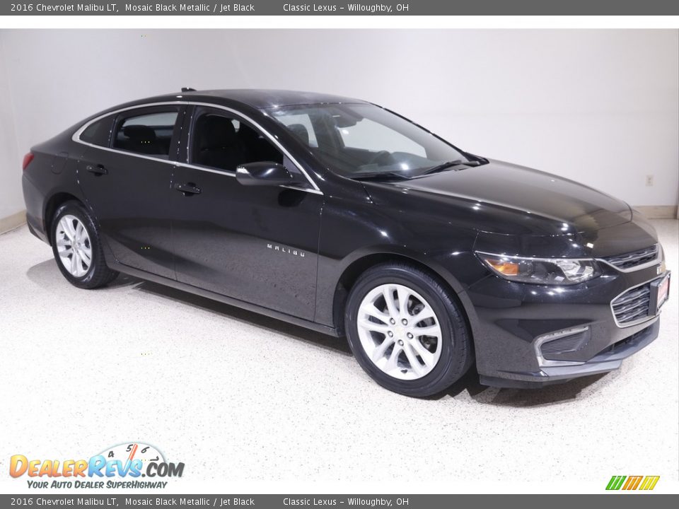 2016 Chevrolet Malibu LT Mosaic Black Metallic / Jet Black Photo #1