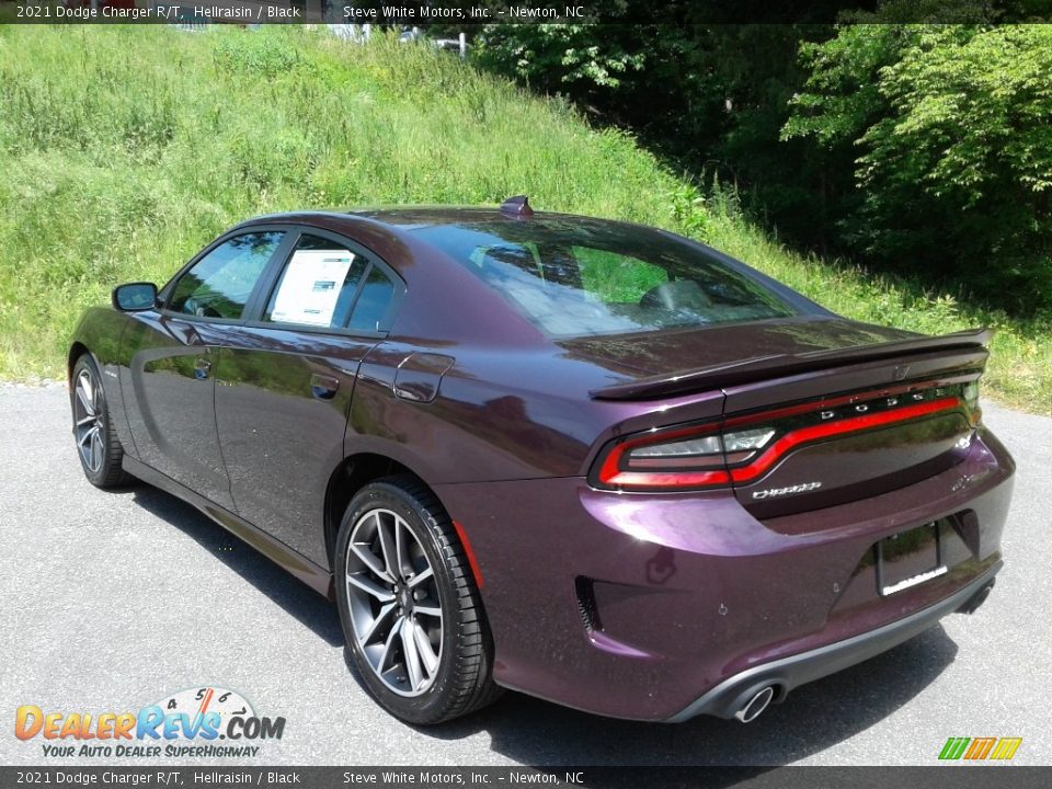 2021 Dodge Charger R/T Hellraisin / Black Photo #8