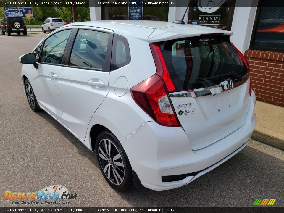 2018 Honda Fit EX White Orchid Pearl / Black Photo #33