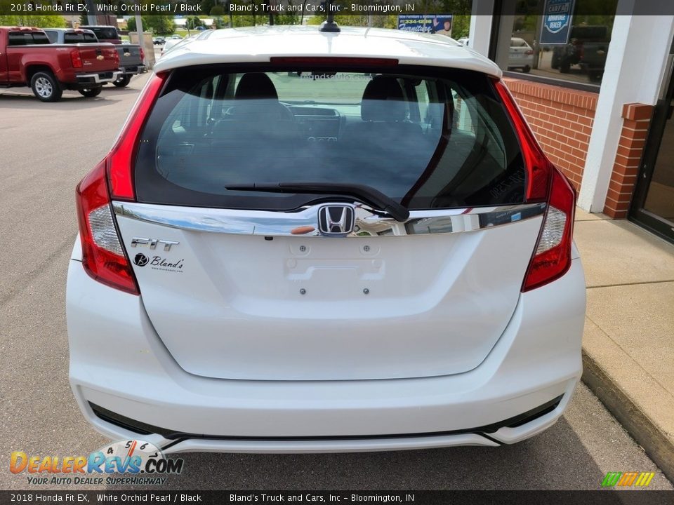 2018 Honda Fit EX White Orchid Pearl / Black Photo #34