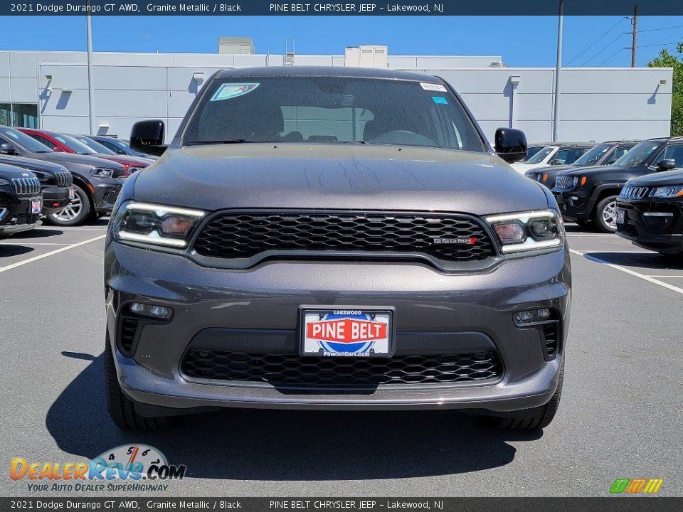 2021 Dodge Durango GT AWD Granite Metallic / Black Photo #3