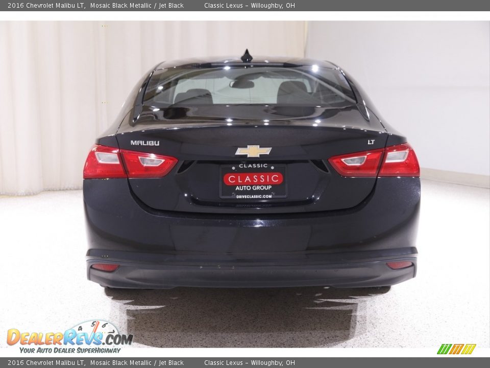 2016 Chevrolet Malibu LT Mosaic Black Metallic / Jet Black Photo #16