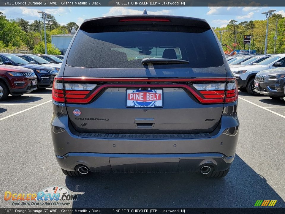 2021 Dodge Durango GT AWD Granite Metallic / Black Photo #7