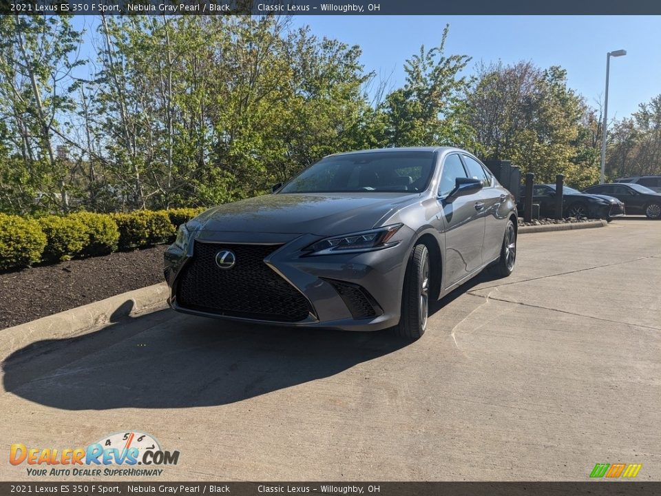 2021 Lexus ES 350 F Sport Nebula Gray Pearl / Black Photo #1