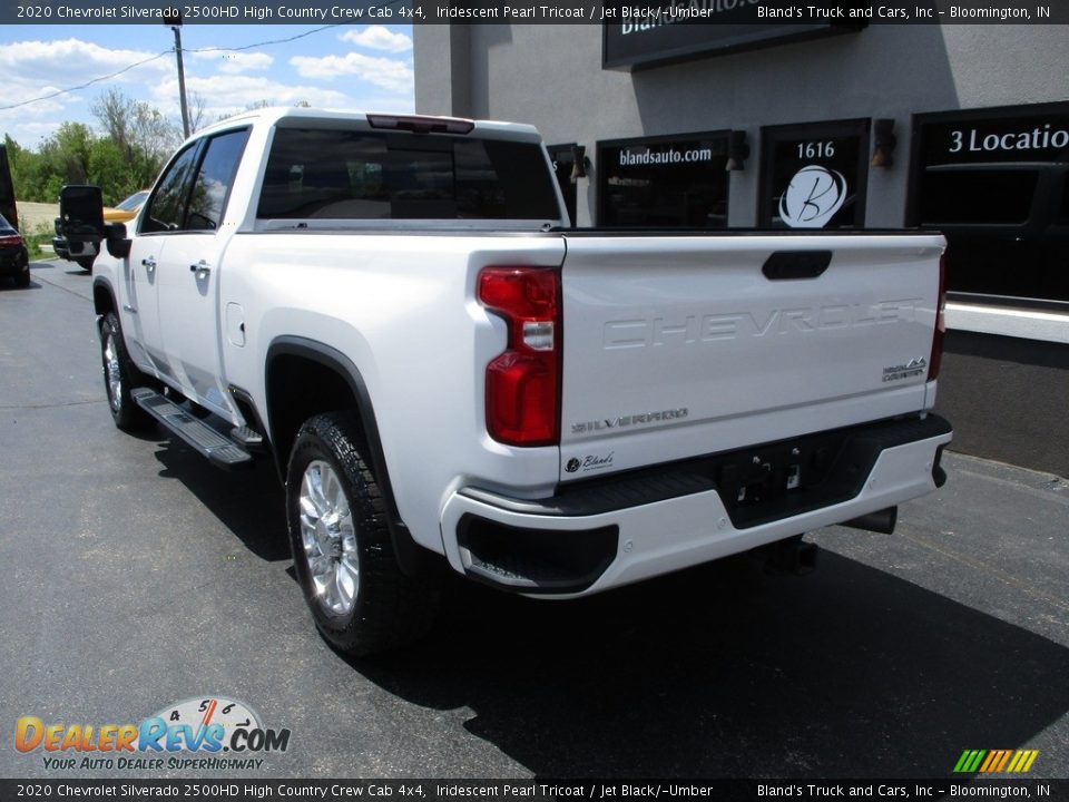 2020 Chevrolet Silverado 2500HD High Country Crew Cab 4x4 Iridescent Pearl Tricoat / Jet Black/­Umber Photo #3