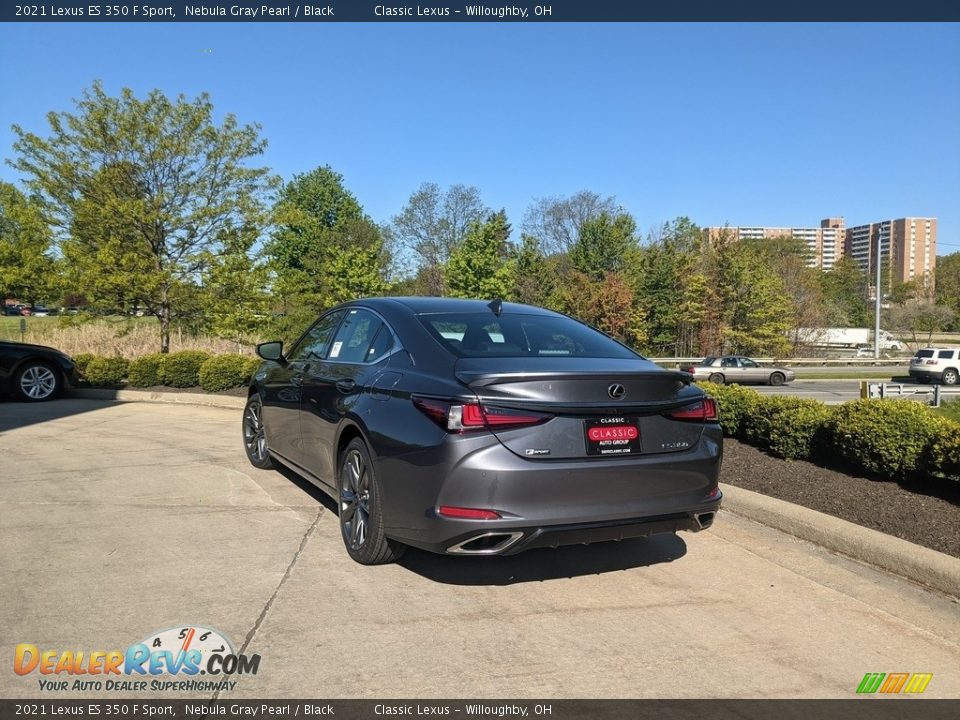 2021 Lexus ES 350 F Sport Nebula Gray Pearl / Black Photo #4