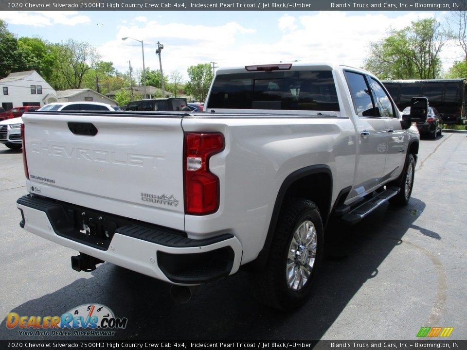 2020 Chevrolet Silverado 2500HD High Country Crew Cab 4x4 Iridescent Pearl Tricoat / Jet Black/­Umber Photo #4