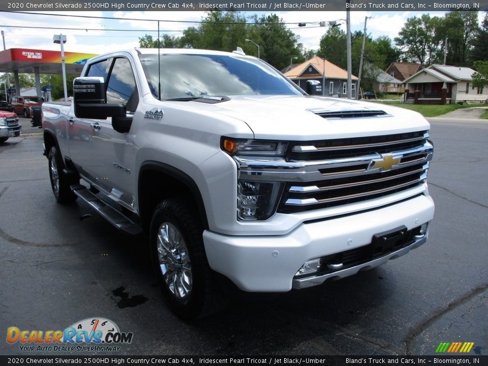 2020 Chevrolet Silverado 2500HD High Country Crew Cab 4x4 Iridescent Pearl Tricoat / Jet Black/­Umber Photo #5