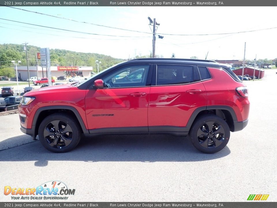 2021 Jeep Compass Altitude 4x4 Redline Pearl / Black Photo #2