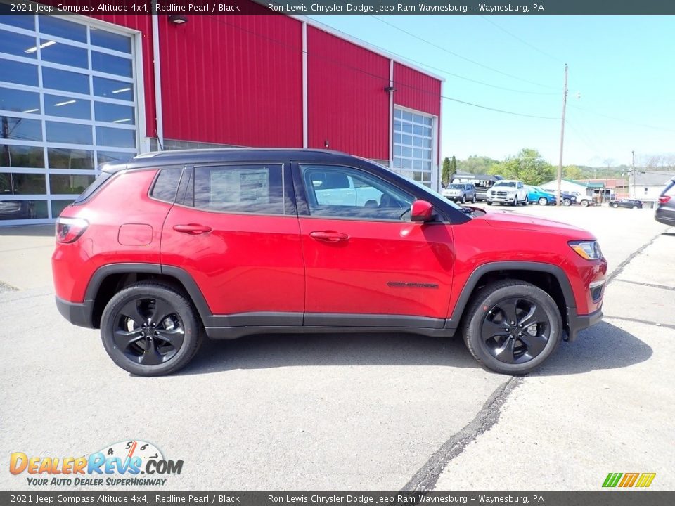 2021 Jeep Compass Altitude 4x4 Redline Pearl / Black Photo #6