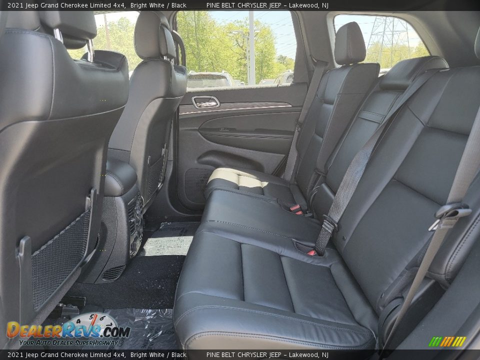 2021 Jeep Grand Cherokee Limited 4x4 Bright White / Black Photo #9
