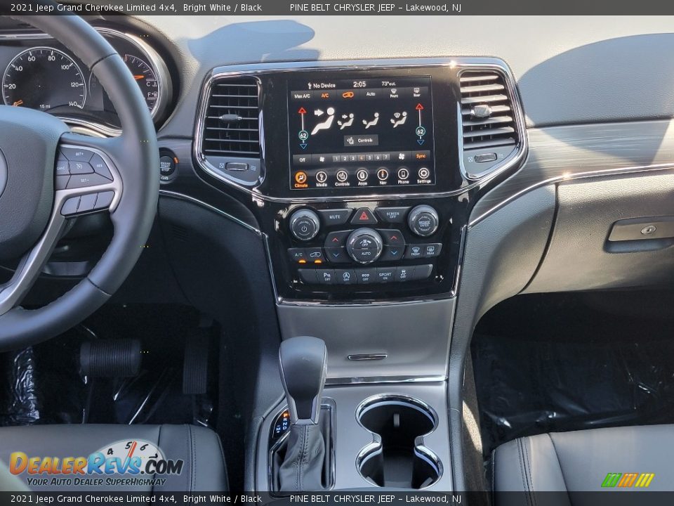 2021 Jeep Grand Cherokee Limited 4x4 Bright White / Black Photo #10