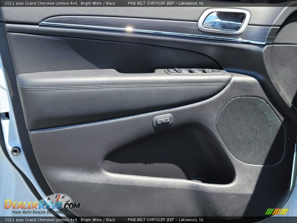2021 Jeep Grand Cherokee Limited 4x4 Bright White / Black Photo #12