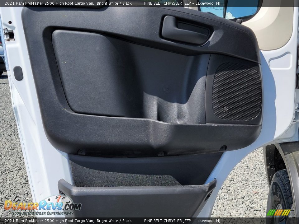 Door Panel of 2021 Ram ProMaster 2500 High Roof Cargo Van Photo #12