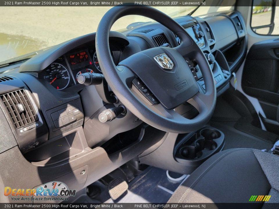 2021 Ram ProMaster 2500 High Roof Cargo Van Steering Wheel Photo #13