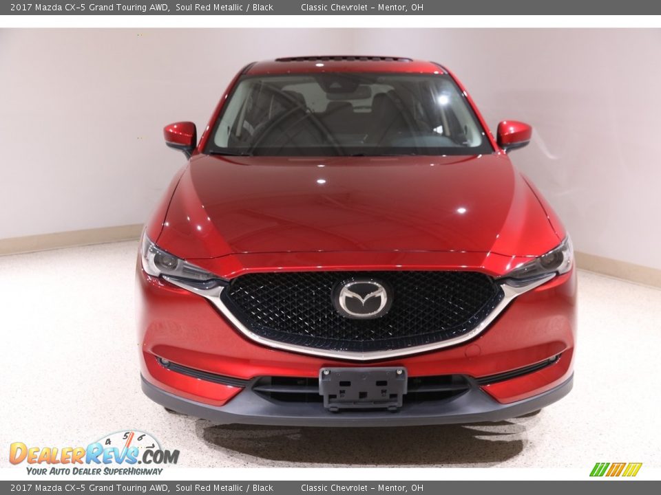 2017 Mazda CX-5 Grand Touring AWD Soul Red Metallic / Black Photo #2
