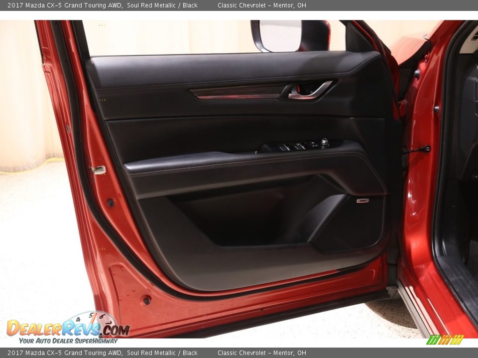 2017 Mazda CX-5 Grand Touring AWD Soul Red Metallic / Black Photo #4