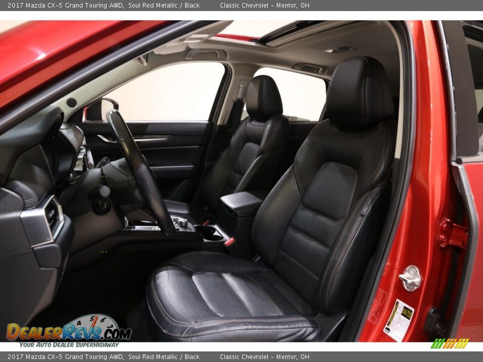 2017 Mazda CX-5 Grand Touring AWD Soul Red Metallic / Black Photo #5