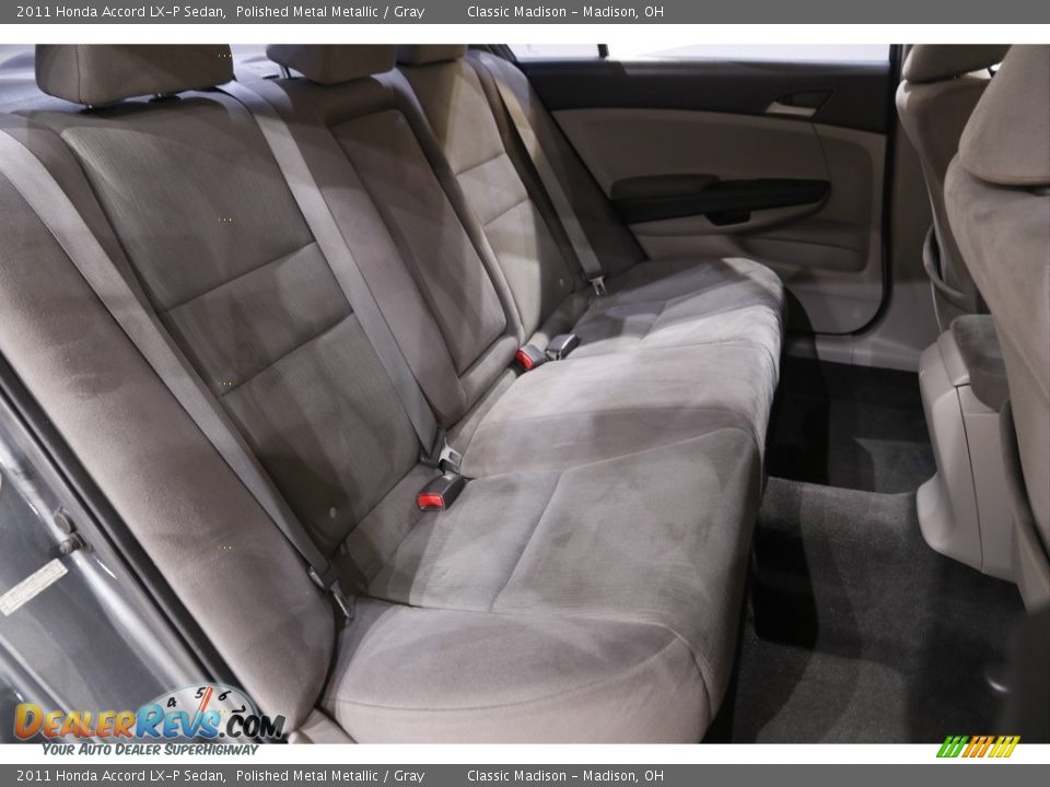 2011 Honda Accord LX-P Sedan Polished Metal Metallic / Gray Photo #13