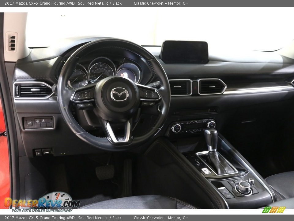 2017 Mazda CX-5 Grand Touring AWD Soul Red Metallic / Black Photo #6
