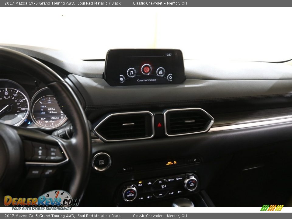 2017 Mazda CX-5 Grand Touring AWD Soul Red Metallic / Black Photo #9