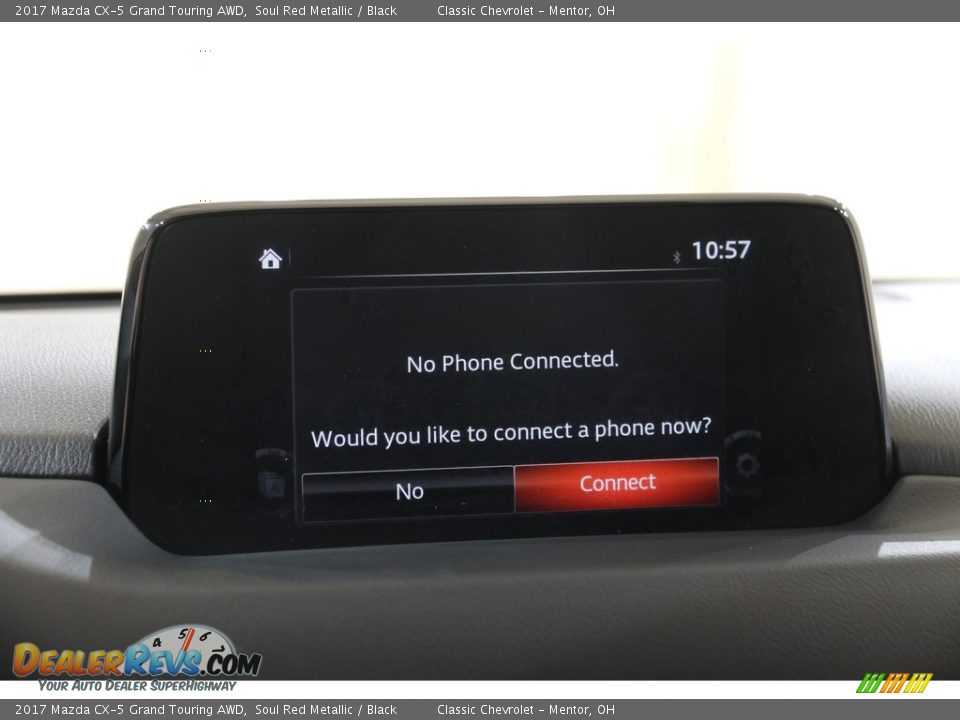 2017 Mazda CX-5 Grand Touring AWD Soul Red Metallic / Black Photo #11