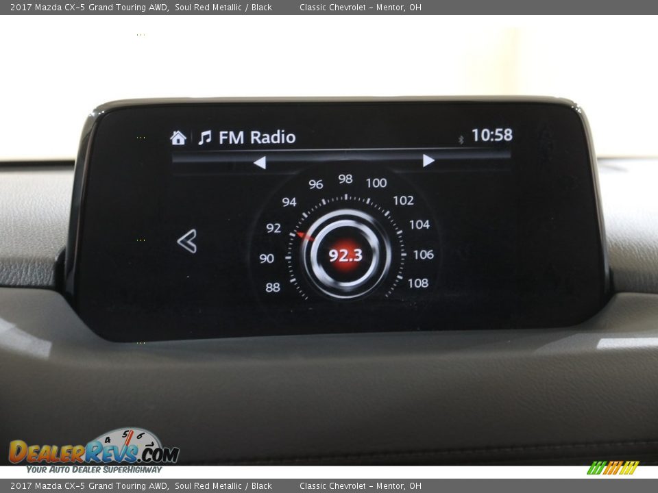 2017 Mazda CX-5 Grand Touring AWD Soul Red Metallic / Black Photo #12