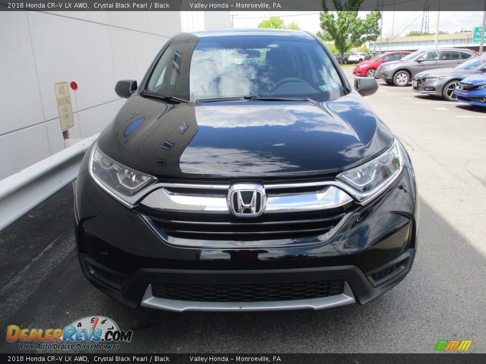 2018 Honda CR-V LX AWD Crystal Black Pearl / Black Photo #6