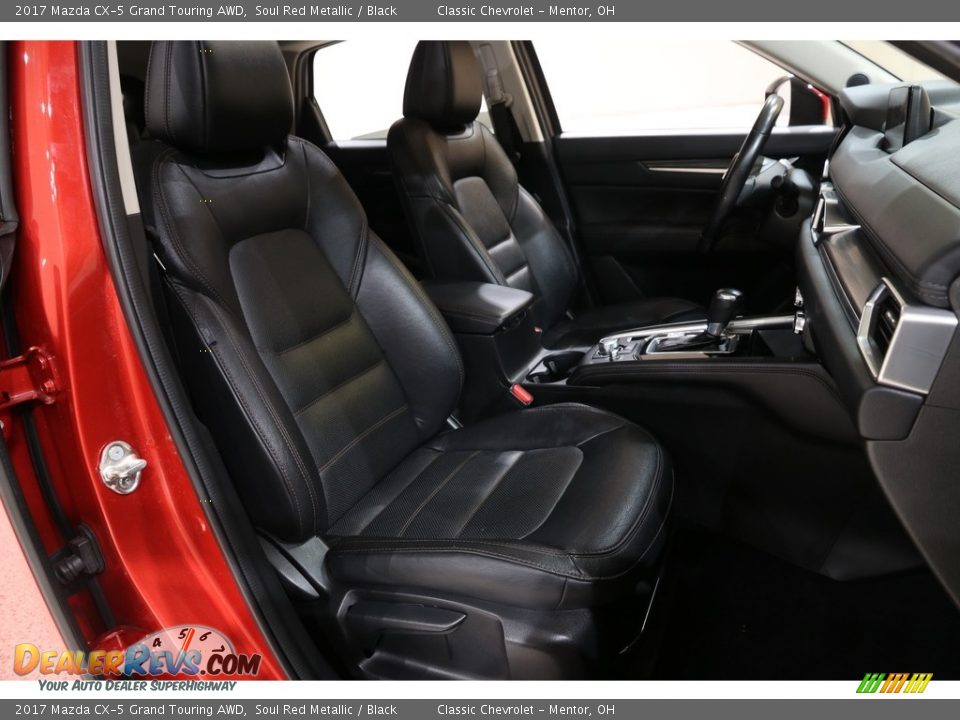 2017 Mazda CX-5 Grand Touring AWD Soul Red Metallic / Black Photo #15