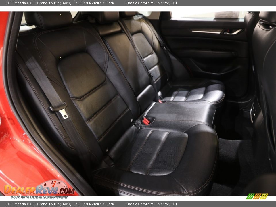 2017 Mazda CX-5 Grand Touring AWD Soul Red Metallic / Black Photo #16