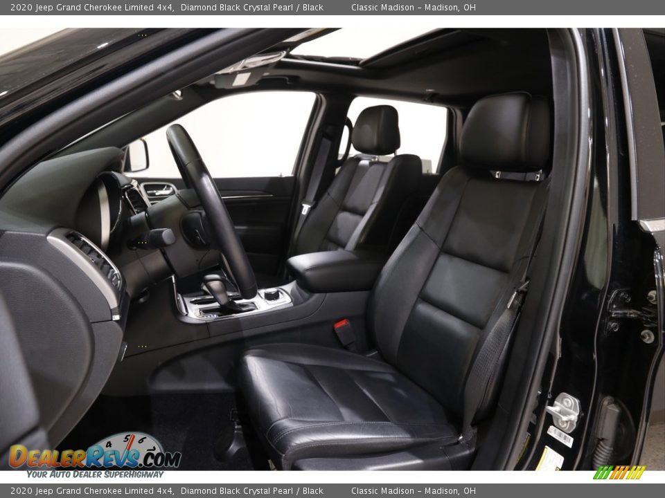 2020 Jeep Grand Cherokee Limited 4x4 Diamond Black Crystal Pearl / Black Photo #5