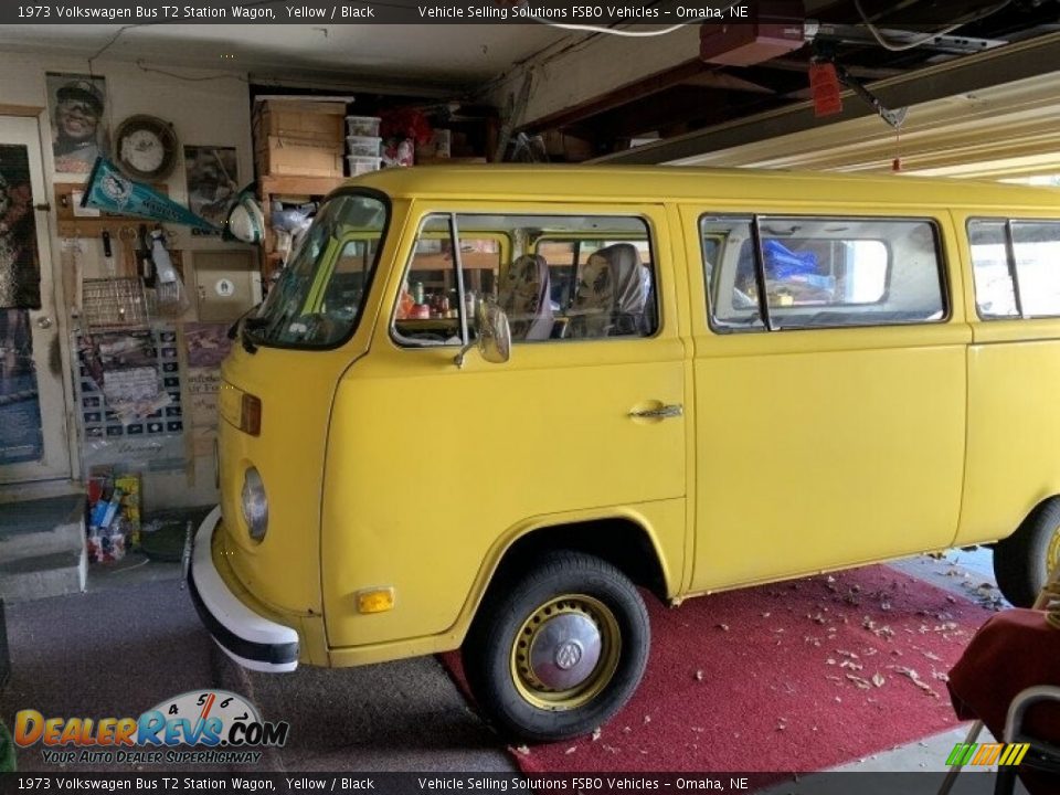 Yellow 1973 Volkswagen Bus T2 Station Wagon Photo #1