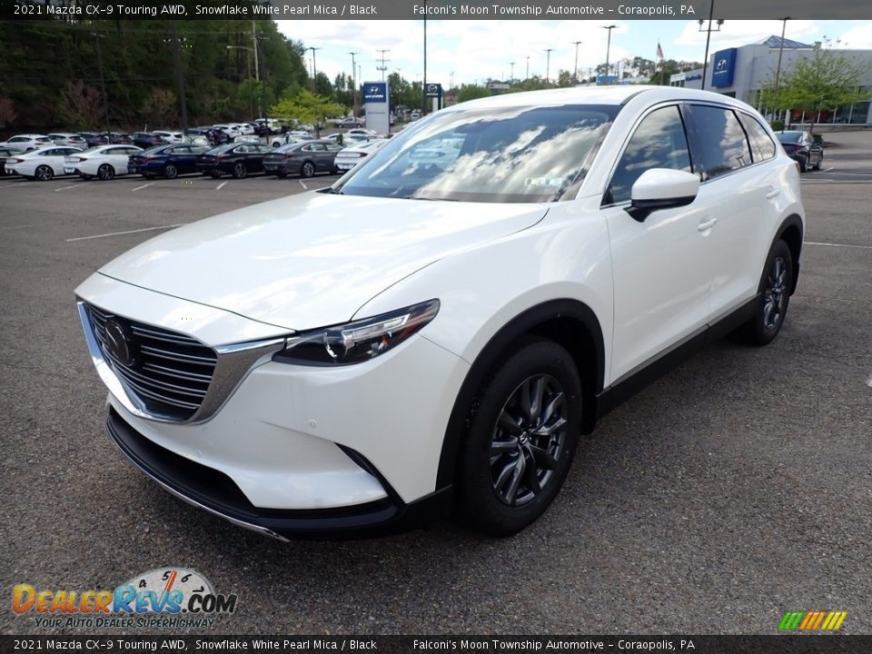 2021 Mazda CX-9 Touring AWD Snowflake White Pearl Mica / Black Photo #5