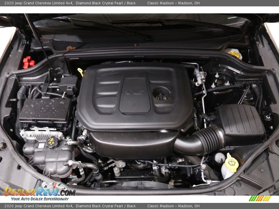 2020 Jeep Grand Cherokee Limited 4x4 Diamond Black Crystal Pearl / Black Photo #21
