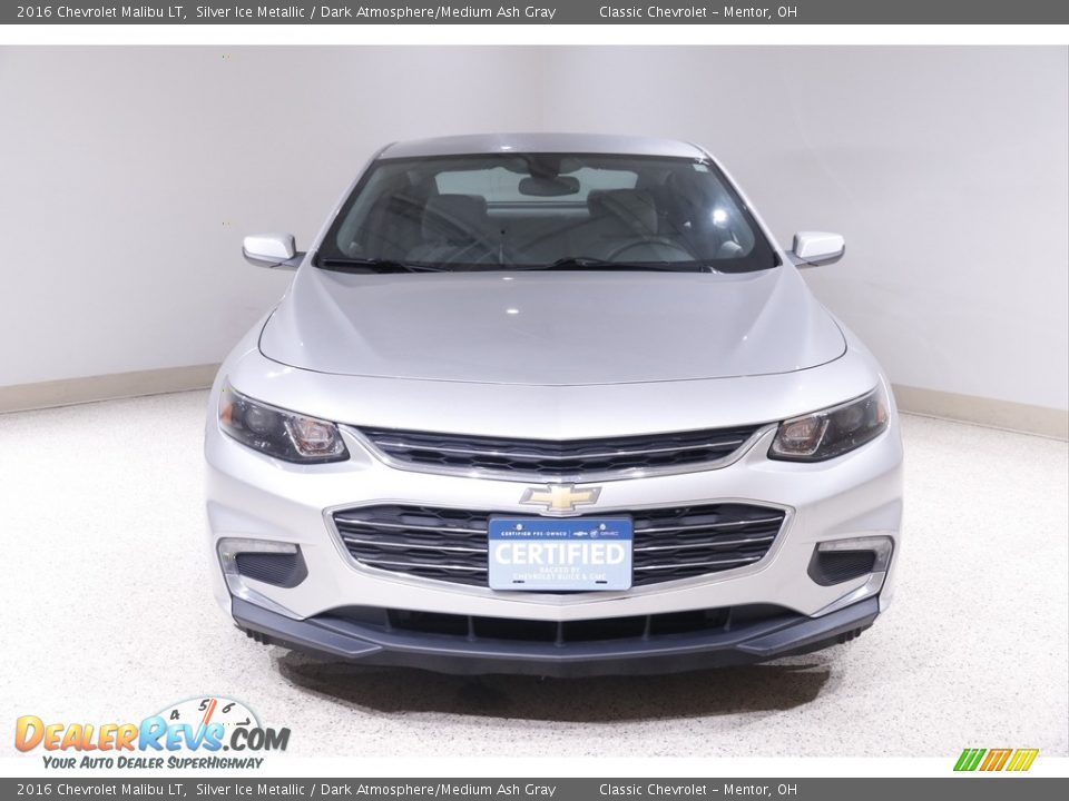 2016 Chevrolet Malibu LT Silver Ice Metallic / Dark Atmosphere/Medium Ash Gray Photo #2