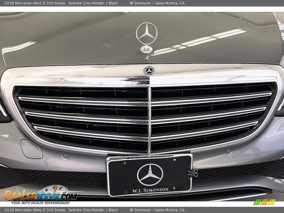 2018 Mercedes-Benz E 300 Sedan Selenite Grey Metallic / Black Photo #30