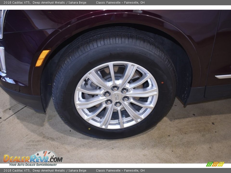 2018 Cadillac XT5 Deep Amethyst Metallic / Sahara Beige Photo #5