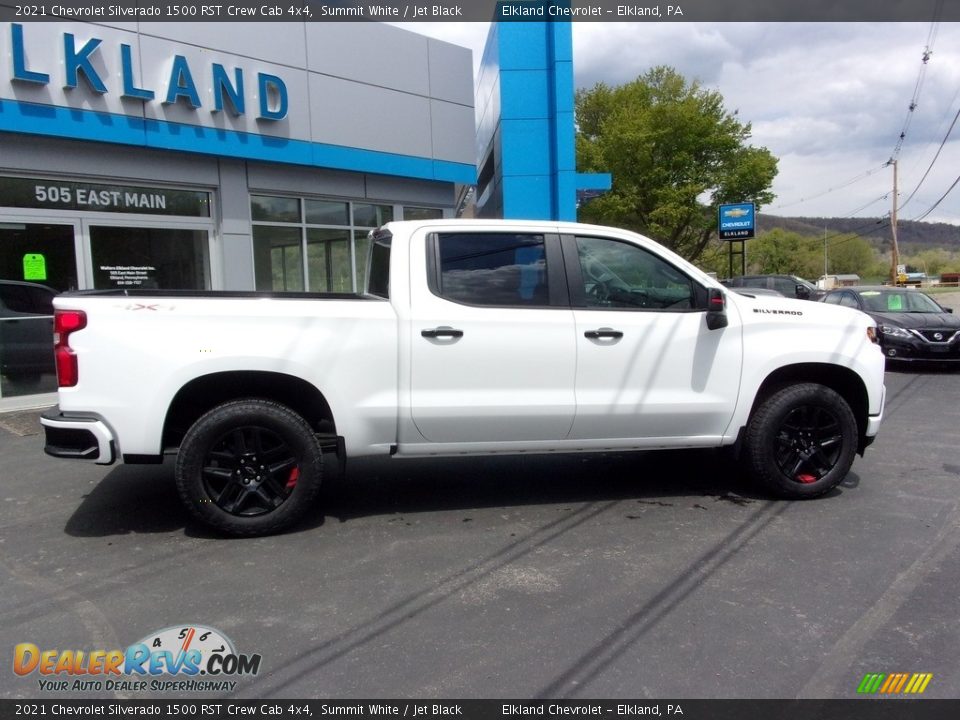 2021 Chevrolet Silverado 1500 RST Crew Cab 4x4 Summit White / Jet Black Photo #2